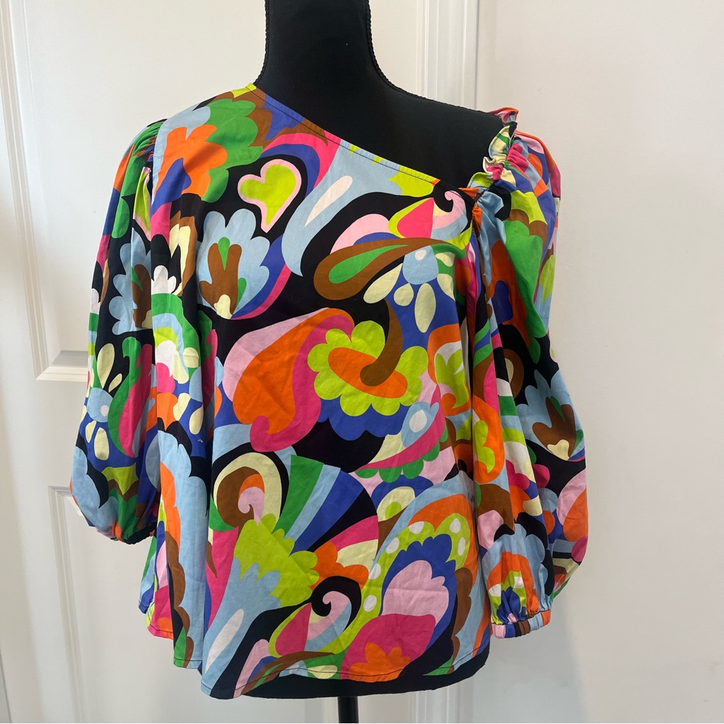 Crosby By Mollie Burch Top Paint The Town Sz M